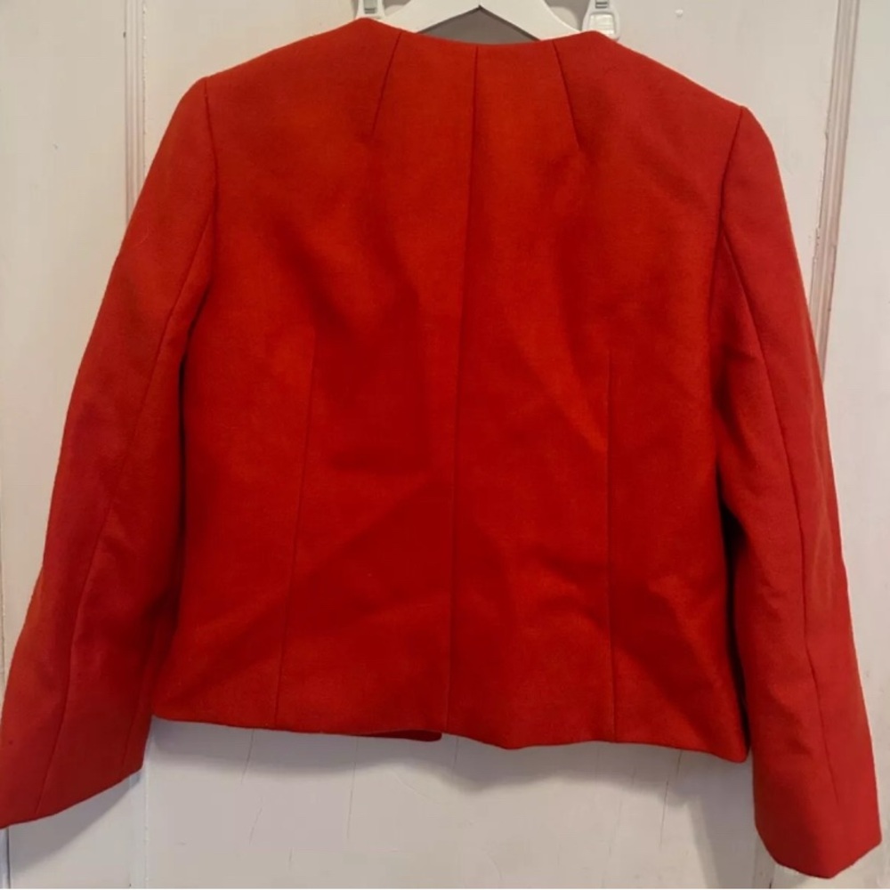 NWT J.Crew Liberty of London Floral ribbon Astrid lady jacket blazer size 8 - Picture 4 of 6